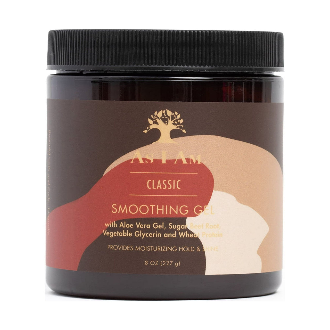 As I Am Smoothing Hair Gel With Aloe Vera Gel, Sugar Beet Root, 8 Oz